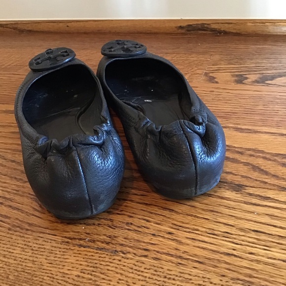 Tory Burch Black Reva Ballet Flats - Picture 4 of 4